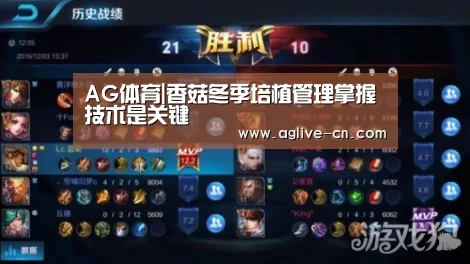 AG体育|香菇冬季培植管理掌握技术是关键(图2) AG官方